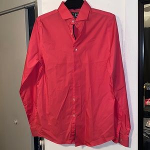 Express Hot pink collared shirt